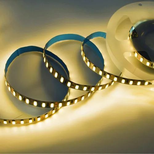 Vista 3 de Tira de luces LED, DC12V 5m/16.4ft regulable SMD 5730 (5630 actualizado) Super brillante 600LEDs 28000LM tira de luces LED no impermeable, 2 veces