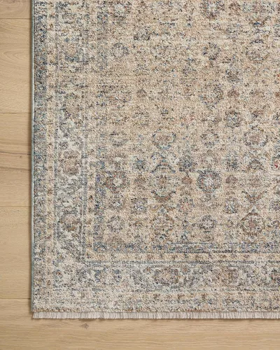 Vista 8 de Loloi Angela Rose Blake Collection BLA-04 - Alfombra de área de 6 pies 7 pulgadas x 9 pies 10 pulgadas, altura de pelo de 0.25 pulgadas, con borlas