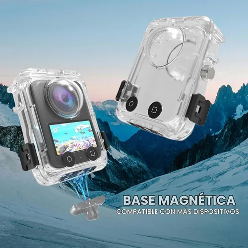 Vista 4 de Funda impermeable para DJI Osmo 360 (funda de buceo Osmo 360 - Base magnética)