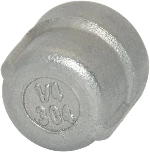 Vista 2 de 1/4 "0.25" casquillo,NPT hembra roscada de tubería fundida,Acero inoxidable 304