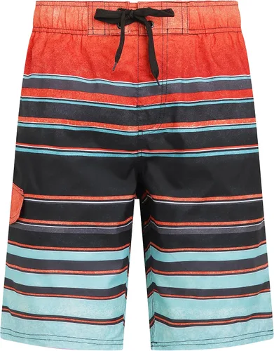 Vista 35 de Kanu Surf Traje de baño de playa con protección UPF 50+ de secado rápido para niños Dominica Verde