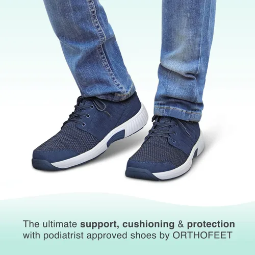 Vista 2 de Orthofeet Men's Orthopedic Knit Tacoma Sneakers