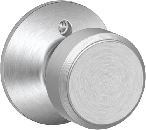 Vista 25 de SCHLAGE Pomo de bloqueo sin giro, latón antiguo (F170 ORB 609) (paquete de 2)