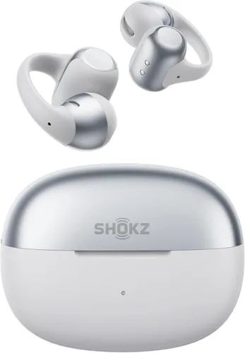 Vista 14 de SHOKZ OpenDots 2 - Auriculares con clip de oreja abierta, color blanco Blanco perla