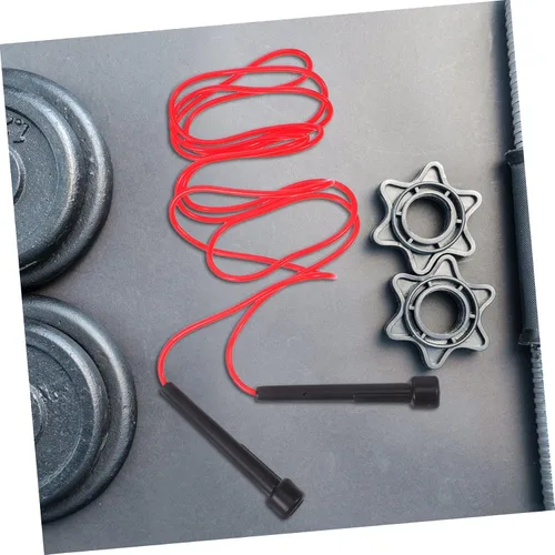 Vista 5 de BESPORTBLE 7pcs Adjustable PVC Skipping Rope with Anti-slip Handles for Boxing Fitness Speed Jumping Weight Loss Training Outdoor Exercise Equipment
