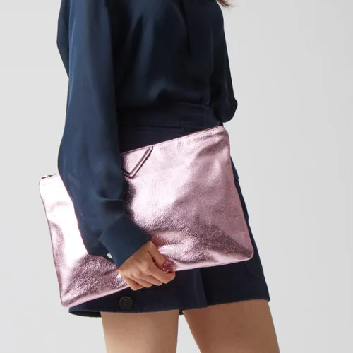 Vista 2 de NIGEDU Bolso de mano grande de piel sintética para mujer, bolso grande brillante para fiesta de noche
