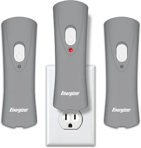 Vista 11 de Linternas LED recargables con encendido automático Energizer para fallas de energía en el hogar, linterna LED enchufable para cortes de energía, luz