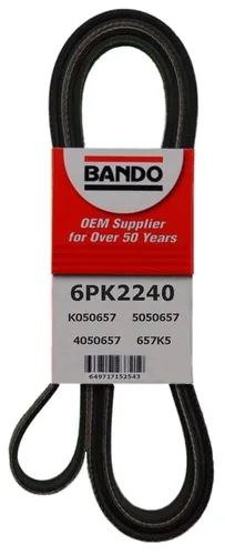 Vista 8 de Bando USA 6PK1255 Correa de serpentina de calidad OEM