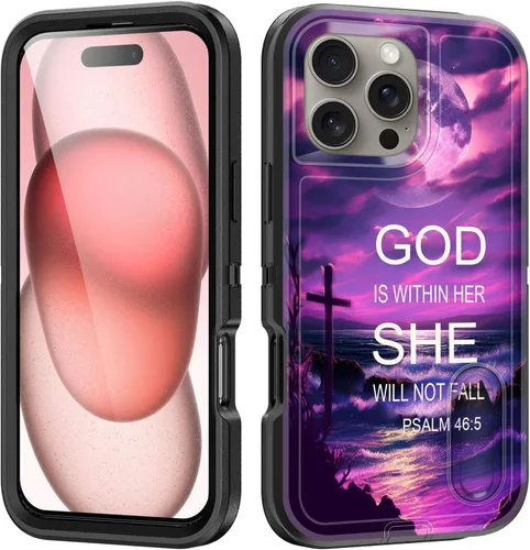 Vista 40 de Funda para iPhone Air con soporte integrado, a prueba de golpes, polvo y caídas, 3 capas, grado militar, funda protectora para iPhone Air de 6.5