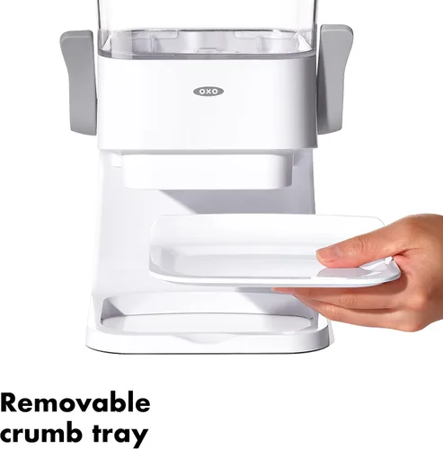 Vista 5 de Dispensador de cereales OXO Good Grips para encimera erfect for cereal, oatmeal, snacks. One-handed dispensing. Airtight dual-seal freshness.