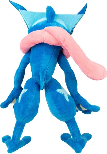 Vista 4 de Pokémon Peluche Greninja grande de 12 pulgadas, con licencia oficial, juguete de peluche suave y de calidad - Añade Greninja a tu colección. Gran