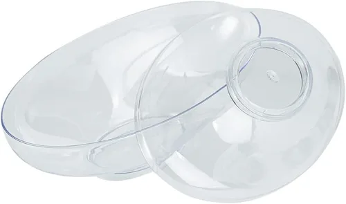 Vista 16 de Restaurantware Vasos de delicatessen de 5.5 onzas, 100 vasos ovalados de plástico para frutas, con tapas, vasos desechables de plástico transparente