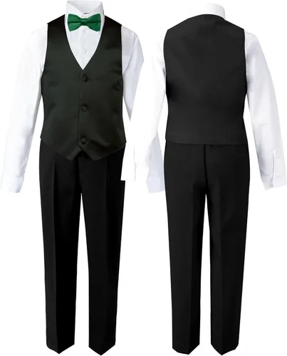 Vista 2 de Spring Notion conjunto de esmoquin calce clásico para niños, sin cola