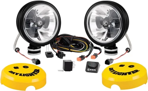Vista 2 de KC HiLiTES 653 Gravity G6 20W sistema de luz de conducción, par (SAE/ECE)