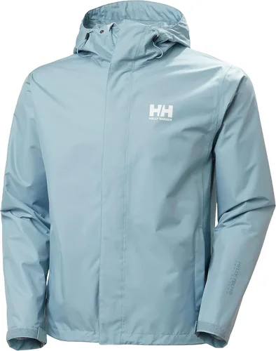 Vista 29 de Helly-Hansen Seven J - Chaqueta impermeable resistente al viento transpirable para hombre Sorbete de naranja 320