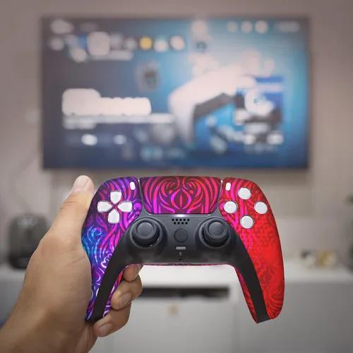 Vista 122 de Battman Custom PS-5 Controller Wireless compatible with Play-Station 5 Console by BCB Controllers Proudly Customized in USA with Permanent