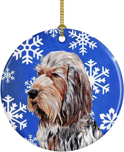Vista 224 de Caroline's Treasures Cavalier Spaniel - Adorno de cerámica para colgar en el árbol de Navidad, para el hogar, Navidad, fiestas, regalo, 3 pulgadas