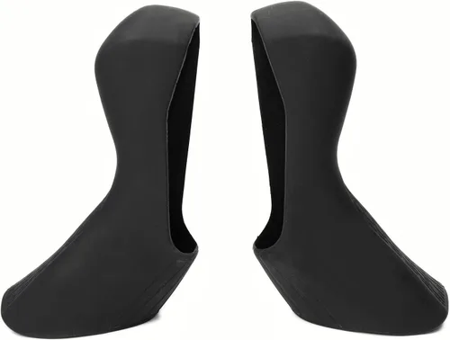 Vista 3 de Campanas de freno para bicicleta compatibles con Ultegra ST-R8020, color negro Bicicleta de carretera, protector de silicona