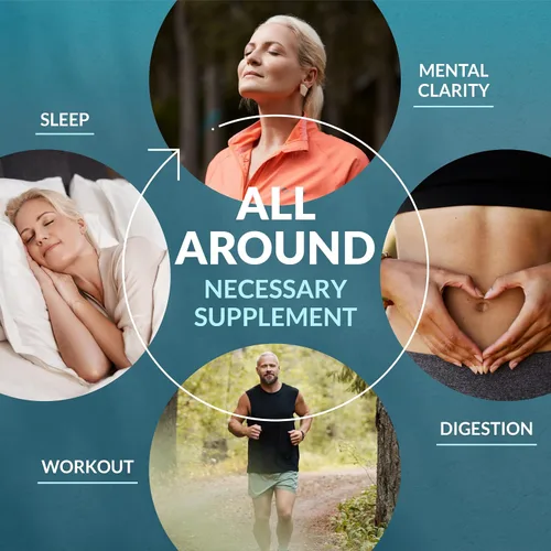 Vista 5 de Cápsulas de citrato de magnesio liposomal — Suplemento de magnesio de alta absorción para estreñimiento, sueño, calambres musculares y recuperación
