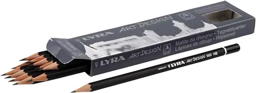 Vista 2 de LYRA 1110108 Rembrandt Art Design Lápices Grafito Dureza 9B