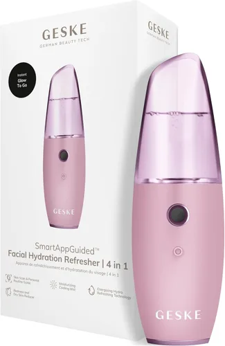 Vista 15 de GESKE SmartAppGuided™ - Refrescante de hidratación facial 4 en 1 Atomizador de agua Máquina de pulverización hidratante Rociador facial