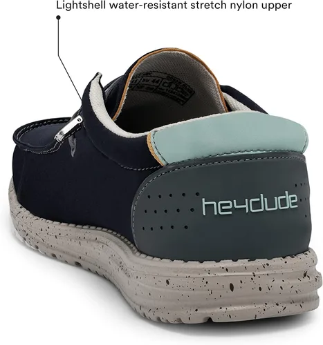 Vista 5 de Hey Dude Wally Adv - Mocasines de hombre con cordones para hombre, cómodos y ligeros