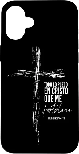 Vista 23 de Regalos Cristianos Versos Filipenses 4 13 Christian Spanish - Carcasa para iPhone 17