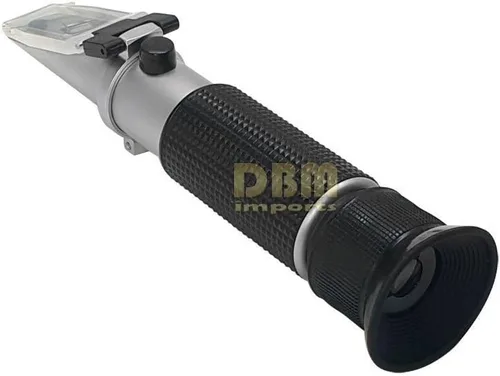 Vista 6 de Refractómetro portátil Brix ATC RHB-32ATC 0-32% concentración de azúcar de prueba de porcentaje
