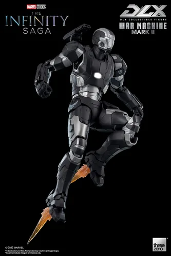 Vista 8 de Marvel Studios The Infinity Saga DLX War Machine Mark 2