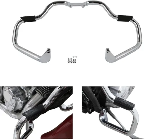 Vista 5 de TCT-MOTORPARTS Soporte de barra de choque de carretera para Indian 2014-2024 Chieftain; Chief Dark Horse 2017-2020 Springfield Chieftain