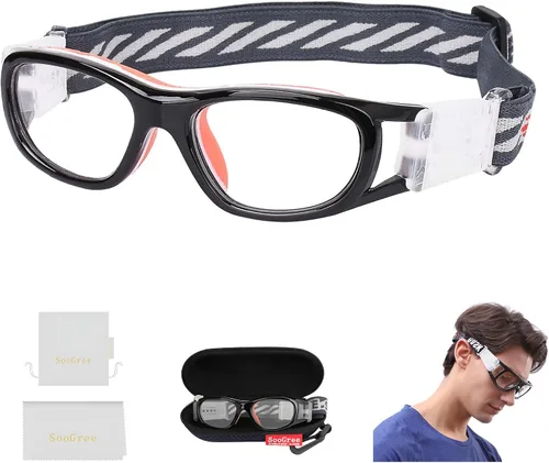 Vista 16 de SooGree Sports Glasses - Racquetball Goggles Basketball Football Eye Protective