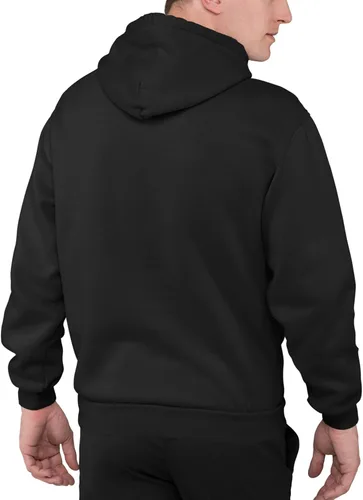 Vista 4 de Junk Food NFL - Sudadera con capucha unisex para adultos con logotipo de equipo clásico Negro