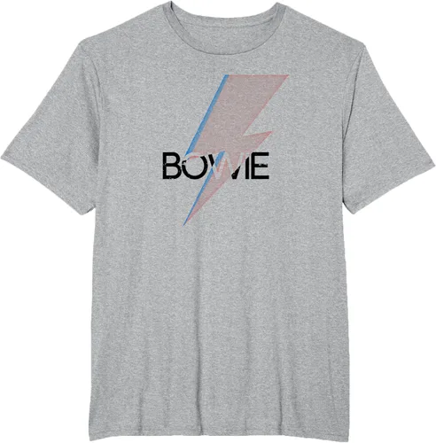 Vista 25 de David Bowie - Camiseta Bowie Bold, Blanco, S