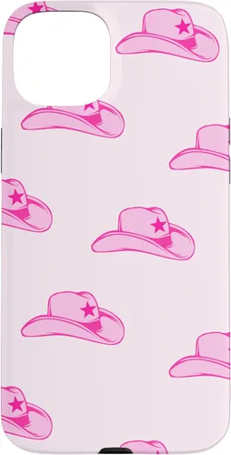 Vista 9 de Funda con estampado de sombrero de vaquero rosa para iPhone 13 Pro Max