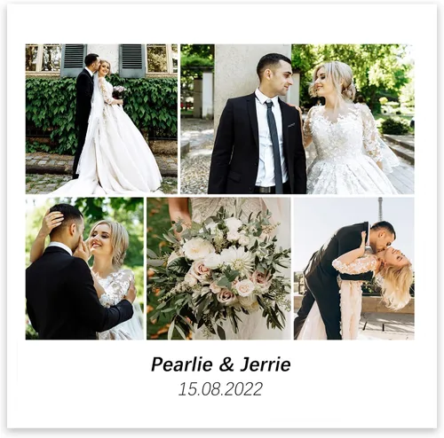 Vista 24 de CCWACPP Impresiones de lienzo de collage con foto personalizada, personalizadas, múltiples imágenes de foto en lienzo, póster personalizado, regalos