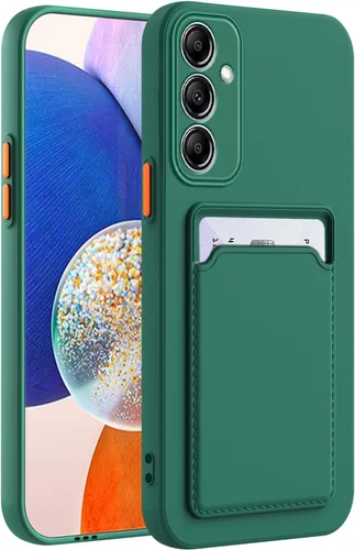 Vista 77 de Funda para Samsung Galaxy Note 10 con ranura para tarjeta de crédito TPU suave TPU silicona resistente a los arañazos delgada ranura para tarjeta