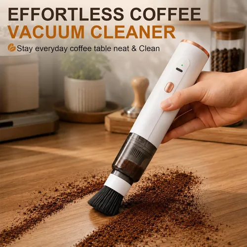 Vista 6 de Mity rain Aspiradora de café de 1500 Pa para máquina espresso y molinillo