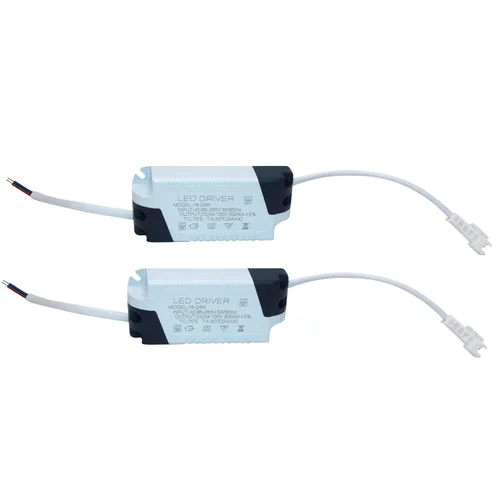 Vista 38 de Controlador LED de 1-3W, corriente constante 300mA CA 85-265V Salida 6-12V SM conector macho fuente de alimentación externa transformador