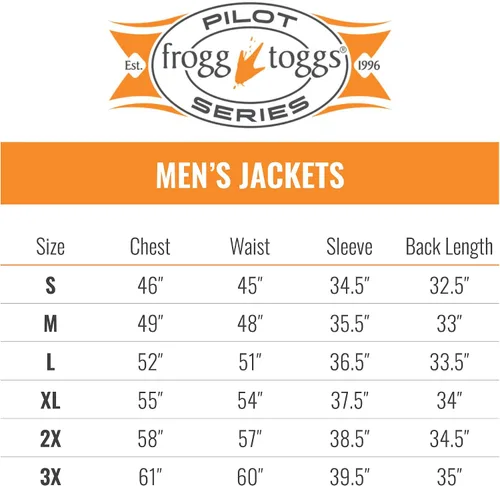 Vista 7 de FROGG TOGGS Chaqueta impermeable transpirable Pilot 2 Guide para hombre