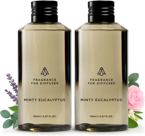 Vista 8 de AromaPlan Aromas, Aceites Esenciales de Olor Limpio, Casa Limpia (148ml / 5 Fl Oz) - Aceite Esencial de Aroma Fresco para Difusor, Fragancia de EE.