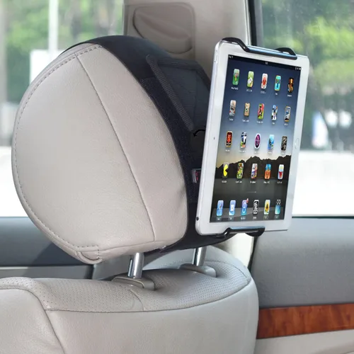 Vista 4 de Soporte de montaje para reposacabezas de coche ajustable en ángulo TFY para tabletas de 12.9" Universal Fit Easy installation Secure hold