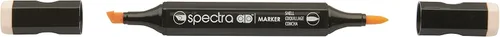 Vista 15 de AD Marker Chartpak Spectra, Tri-Nib y cepillo de doble punta, antiguo, 1 cada uno (S069AD)