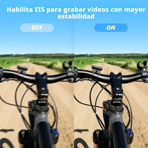 Vista 6 de AKASO Brave 4 4K30fps 20MP Cámara de acción WiFi con mini trípode Selfie Stick