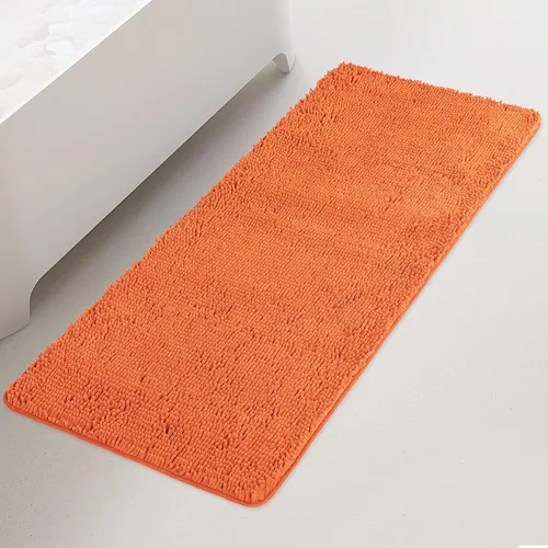 Vista 219 de Yeaban Alfombra de pasillo de baño de 24 x 72 pulgadas, antideslizante, alfombra de baño larga de felpilla gruesa, absorbente y lavable, alfombra
