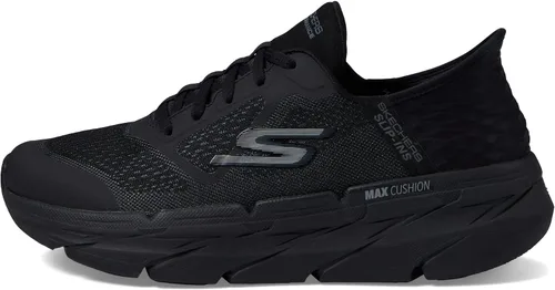 Vista 5 de Skechers Tenis deportivos Max Cushioning para hombre, para correr, caminar, con espuma viscoelástica