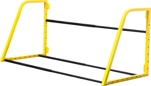 Vista 5 de MaxxHaul 70489, 300 libras Estante para neumáticos con montaje de pared, con capacidad plegable y ajustable