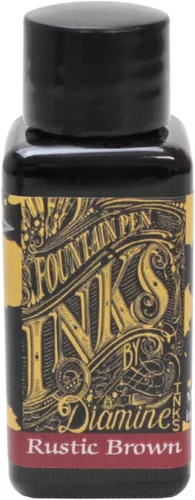 Vista 12 de Tinta embotellada para pluma estilográfica Diamine, 30 ml - Ámbar
