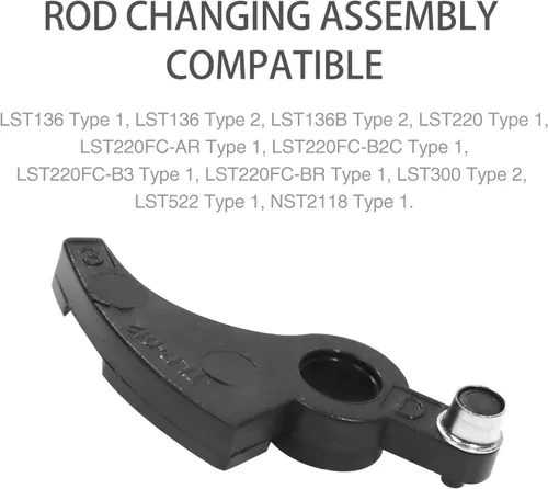 Vista 3 de 2 paquetes de piezas de repuesto para cortacésped Black & Decker 90567077 Nst2188