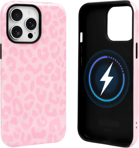 Vista 16 de NITITOP Funda magnética compatible con iPhone 11, compatible con MagSafe lindo diseño estético de leopardo ámbar tortuga para mujeres, hombres