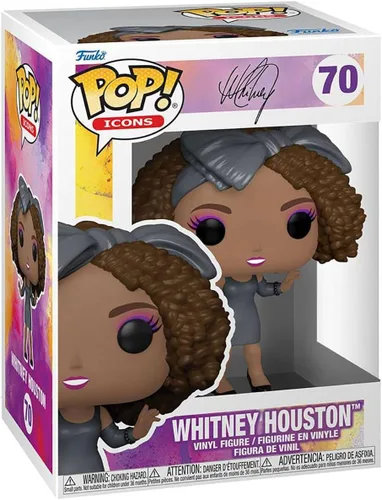 Vista 2 de Funko Pop! Iconos: Whitney Houston - ¿Cómo lo sabré